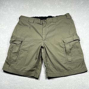 Duluth Trading Co Shorts Mens Size 2XL Green Hiking Climbing Outdoors Pockets